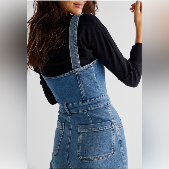 FREE PEOPLE X BOYISH | Denim Jumpsuit - Picture 3 of 13